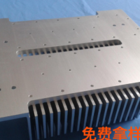 佛山廠家現(xiàn)貨6063大截面散熱器鋁型材開(kāi)模定制異形鋁型材CNC加工