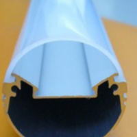 各種led燈管鋁型材 led燈管外殼鋁型材 來圖來樣開模定制鋁合金材