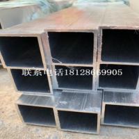 廠家供應6063鋁方通 烤漆鋁方管 噴涂鋁方通 鋁方管零切80*50*2.0
