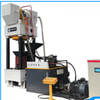 全自動(dòng)630噸鐵銷(xiāo)壓塊成型液壓機(jī) 四柱油壓機(jī) 10公斤屑餅機(jī)
