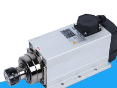 6kw HQD新款方形風冷雕刻機主軸電機 翰琪電機前程品牌主軸電機