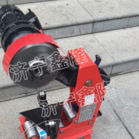 鍍鋅管切割機 50-250電動切管機 山東電動鋼管斷管器
