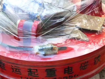 現(xiàn)貨批發(fā)24伏電磁吸盤耐磨損吸力強MW5系列強磁圓形廢鋼電磁吸盤