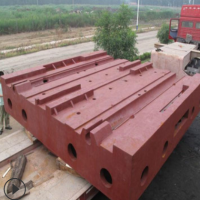 鑄造加工重型鑄件/機床工作臺/大型鑄件/T型槽地軌/機床滑臺