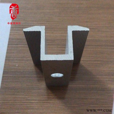 廠家現貨  光伏壓塊 中壓 邊壓底托 光伏連接件  光伏鋁型材配件