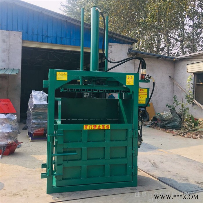 新款青儲秸稈液壓壓塊機 鋁板鋁屑壓塊機 紅牛易拉罐液壓壓縮機