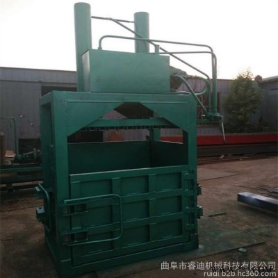 睿迪牌鋁型材大噸位液壓打包機 立式廢紙壓塊機100噸雙缸機