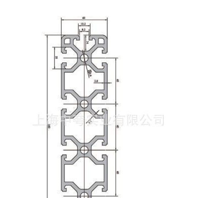 濟南工業鋁型材 鋁型材配件 標準型材 流水線自動化 4016
