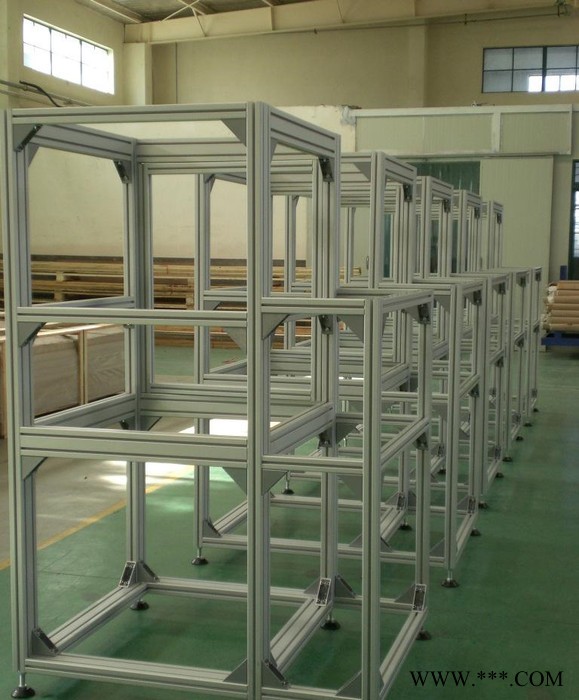 工業鋁型材、型材配件、鋁型材框架、自動化設備框架、展示柜、工作臺框架