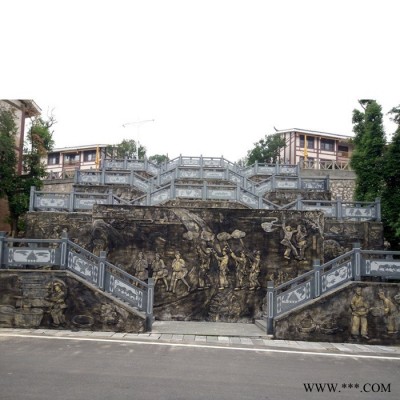 鑄銅浮雕壁畫純銅萬里長城浮雕壁畫園林景觀雕塑鋁板雕花屏風室內鋁板浮雕壁畫制作