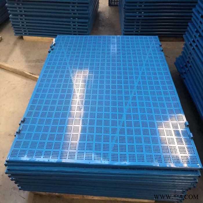 廠家生產  噴塑爬架網 沖孔爬架網 鋁板爬架網 建筑安全腳手架 藍色爬架網