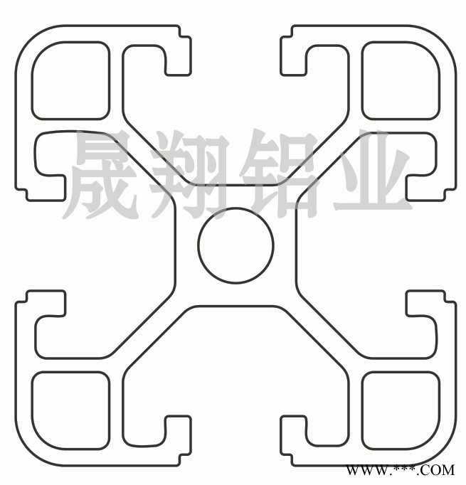 4040歐標工業鋁型材流水線輸送機機器人光伏支架魚缸辦公隔斷設備外罩防護圍欄