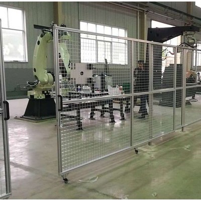 澳宏 防靜電流水線工作臺(tái) 安全防護(hù)欄 工業(yè)鋁型材