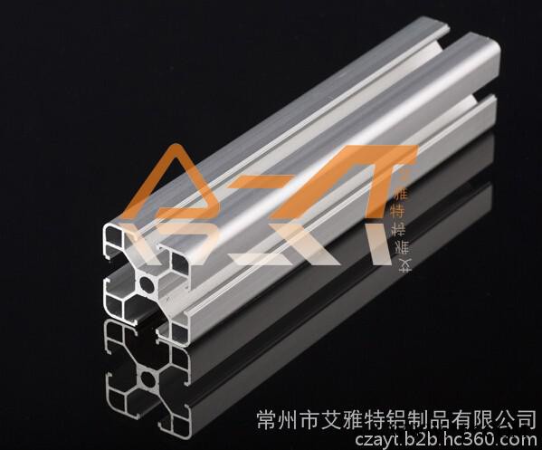 供應常州工業鋁型材  點膠機設備框架型材