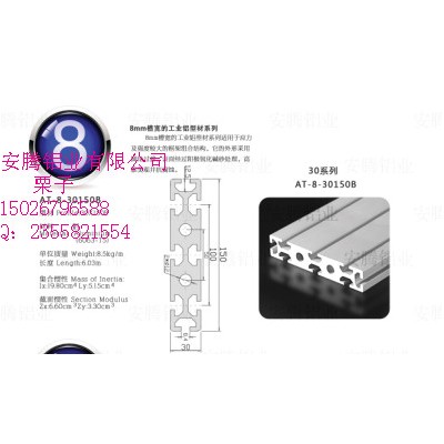 上海安騰鋁業批發生產工業鋁型材AT-8-30150B