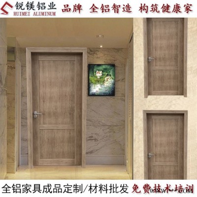 家具臥室門鋁材批發 櫥柜門板鋁型材 鋁材** 鋁合金歐式衣柜門型材