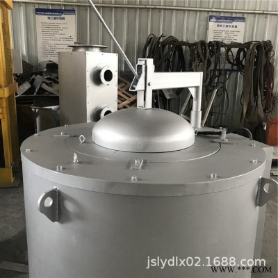 德力信BW-500 1t電爐 800度高溫爐 小型坩堝式集中熔化爐 提煉鋁錠設備