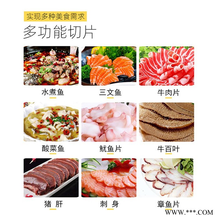 銳昌興 魚片機現貨供應冷鮮鮮肉切片機 多功能肉類分切機 不銹鋼斜切魚片機批發