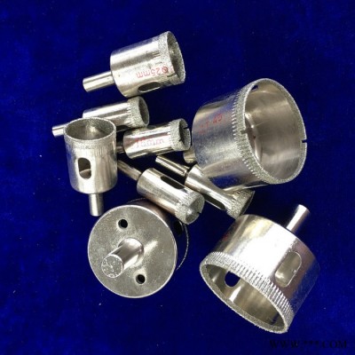 科美Φ10/Φ12/Φ24 玻璃電鍍孔鉆 玻璃鉆孔器__電鍍金剛石鉆孔工件  電鍍磨頭  電鍍孔鉆生產