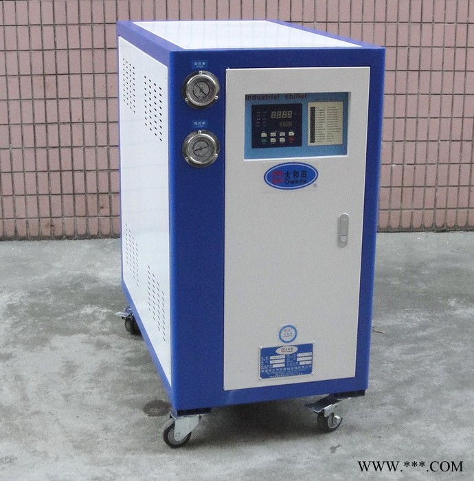 供應大和田5HP電鍍冷凍機 電鍍冷水機 鈦管蒸發器冷水機