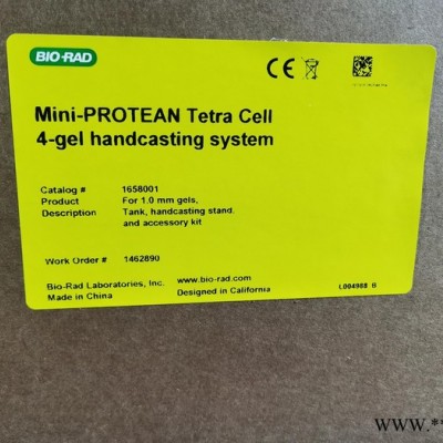 Biorad/美國(guó)伯樂(lè)Mini-PROTEANTetra電泳槽（小型垂直電泳）165-8001 現(xiàn)貨