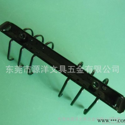 源洋獨模生產：6孔D型夾 **環保文具五金夾子 一寸電泳黑色夾子