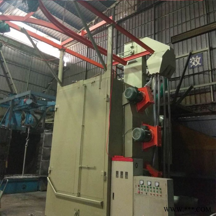吊鉤式拋丸機(jī)電鍍掛具脫漆處理噴砂機(jī)廣東噴沙設(shè)備高效率**制造商