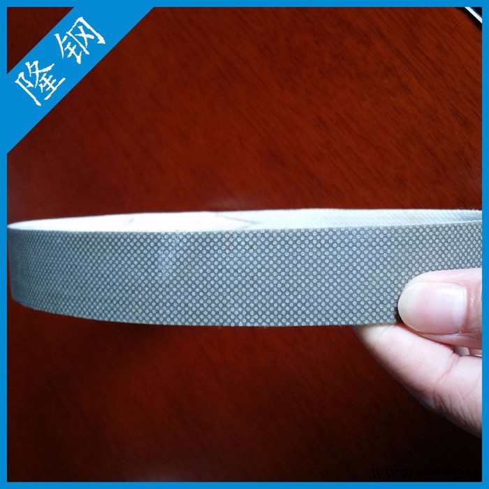 隆鋼  專業定做 電鍍金剛石砂帶，適合玻璃陶瓷合金熱噴涂碳化鎢鍍層