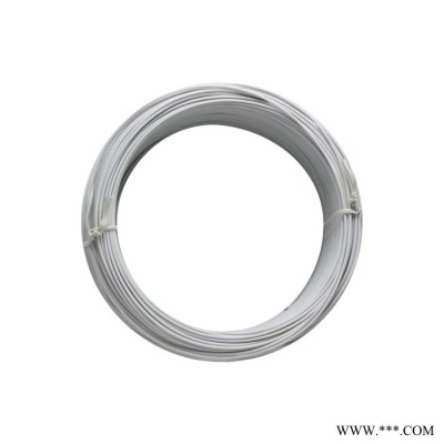 文武1.2電鍍鋅鐵絲包塑銷售塑包鐵絲膠扎絲 1.2毫米鐵芯線圓形pvc鐵扎帶扎竹條綁通風(fēng)管