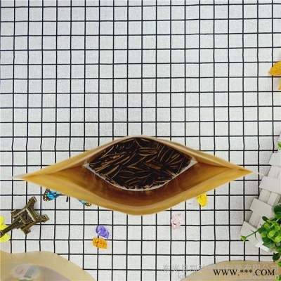 凱達(dá) 五谷雜糧包裝袋 高品質(zhì)現(xiàn)貨多多 通用牛皮紙自立自封開窗包裝袋   真空袋 鋁箔袋 通用雜糧包裝袋**