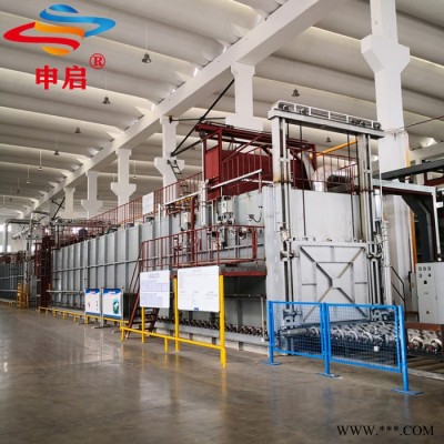 申啟 連續(xù)式輥棒鋁合金熱處理生產(chǎn)線汽車活塞支架固溶時效熱處理爐余熱回收 連續(xù)式鋁合金熱處理生產(chǎn)線