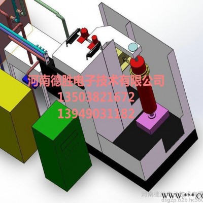 德勝DSZP-300熱處理生產線,在線淬火回火退火等熱處理,中頻淬火設備