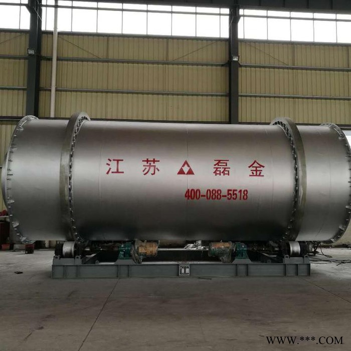 LJSH型2*6.5m鐵粉、粉煤灰、粘土、沙子、礦渣雙筒烘干機臺時產量7噸