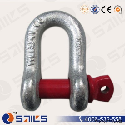 美式直型卸扣 **  shackle  交期短 熱處理 鋼絲繩卸扣