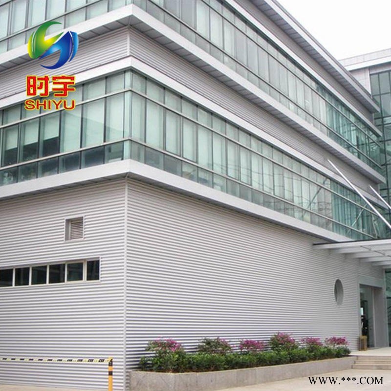 YX32-130-780橫裝彩鋼墻面波紋板 鋼結構廠房外墻裝飾鋁板