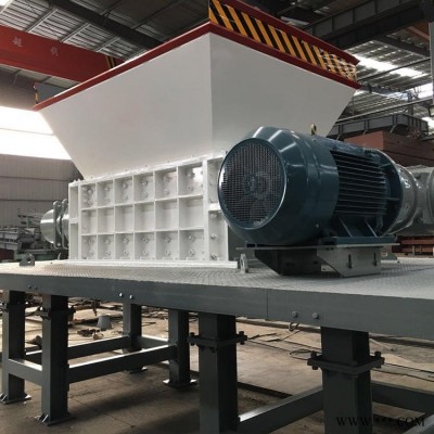 大型廢舊電瓶/電池撕碎機(jī) 鋁板雙軸撕碎機(jī) 泡沫板撕碎機(jī)