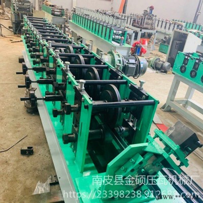 金碩壓瓦機供應 U型槽機器 鋁板地槽機器 鋁型材U型槽機 常年配備現貨