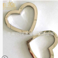 廠家定制生產批發心形登山扣，鋁合金快掛扣，愛心扣各種五金制品