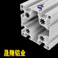 現(xiàn)貨供應鋁型材鋁擠壓型材大型重型工業(yè)鋁型材框架流水線歐標9090