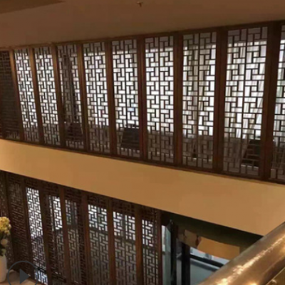 廠家直供歐式酒店移動屏風隔斷中式青古銅浮雕繪畫客廳裝飾鋁藝